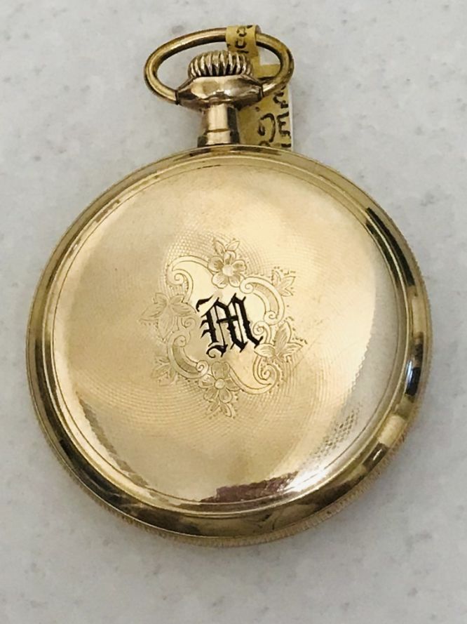 Rolled Gold Admiral Pocket Watch | House Of Treasures