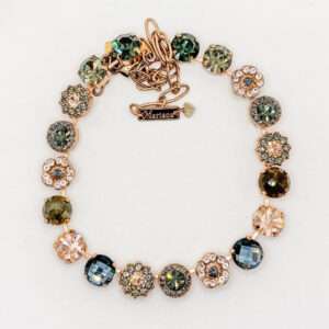 Mariana Swarovski Crystal Necklace – Handcrafted with Swarovski Crystals, 18ct Rose Gold Plated or Rhodium Finish