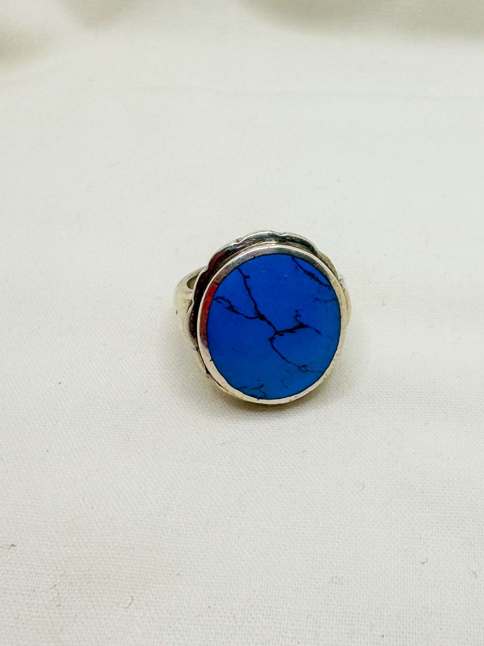 Sterling Silver Turquoise Ring - Image 6