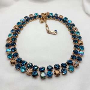 Authentic Mariana Jewellery Sets – Rose Gold & Silver - Necklace