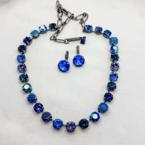 Authentic Mariana Jewellery Sets – Rose Gold & Silver - Necklace & Earrings