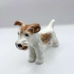 Vintage Sylvac Terrier Figurine – English Pottery Dog – 160mm