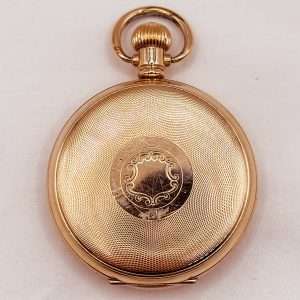 Antique c1920s Stewart Dawson & Co Full-Hunter Pocket Watch – Dennison STAR Gold-Filled Case